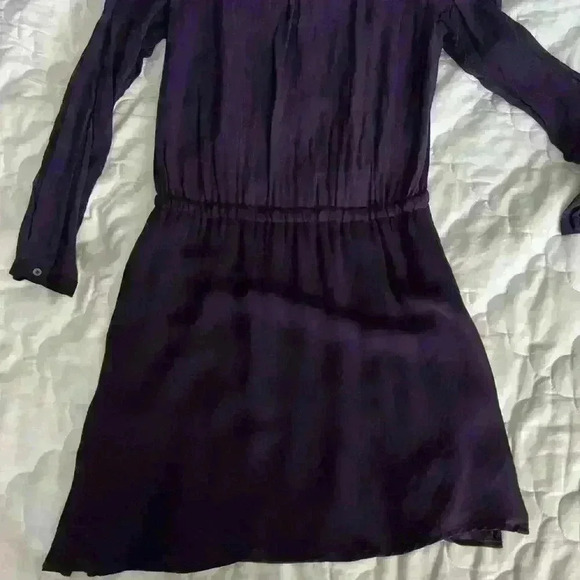 Aritzia Babaton 100% silk purple dress xs - Picture 10 of 14